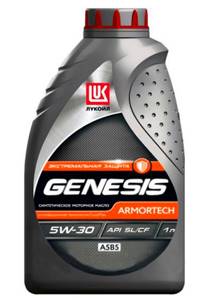 МАСЛО ЛУКОЙЛ GENESIS ARMORTECH 5W30 A5/B5 1л синтетика, масло моторное